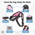 No Pull Adjustable Dog Harness with Handle - Comfortable Soft All Weather Mesh, Easy On for Small Medium Large Dogs