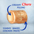 0.42 48 (8 Pack), INABA Churu Bites for Dogs, Grain-Free, Soft/Chewy Baked Chicken Wrapped Churu Filled Dog Treats