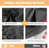 Tonhui Exercise Bike Cover, Dustproof Waterproof Indoor Cycling Protective Cover for Indoor or Outdoor Use