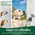 Yoiilifee 1000 IP65 60 (1Button) Dog Door Bell for Potty Training, Smart Wireless Doggie Doorbell to Go Outside, Feet