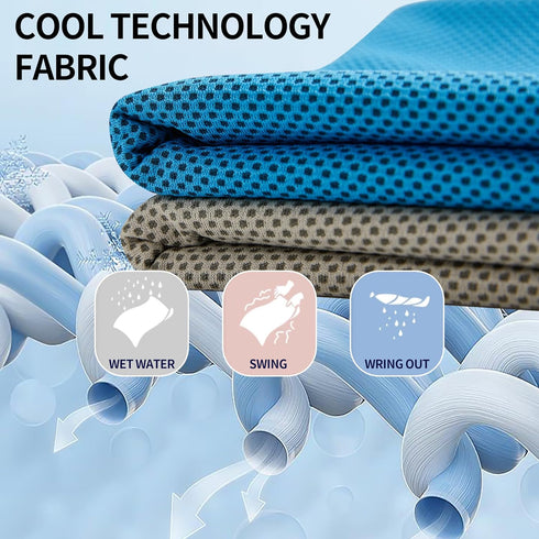 Cooling Sports Towels - Ultra-Absorbent Sweat Relief
