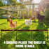 2 44.88 PCS Chicken Toys,Extra Long Chicken Perch Toys,Woodern Chickens Roosts and Perches Stand Training Perch