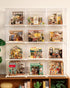 Figurines(11.3''x9.6''x9.3'') Rolife Acrylic Display Case Dust Cover for Collectibles, Stackable Showcase Dustproof