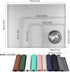 Ptlom Anti-Slip Dog Food Mat, Waterproof High-Lips Dog Feeding Mat for Food and Water, Silicone Tray
