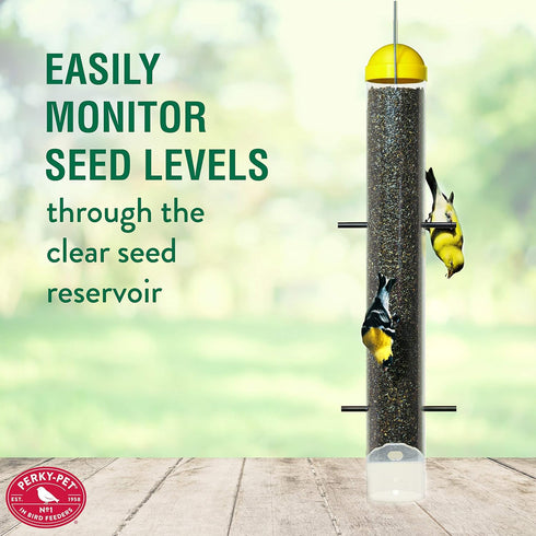 Patented Upside Down Thistle Feeder, Perky-Pet 399