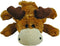 KONG Cozie Marvin Moose - Cute Dog Plush Toy for Indoor Play