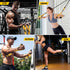 Resistance Bands for Working Out, 300lbs 360lbs Heavy Exercise Bands with Handles for Muscle Training