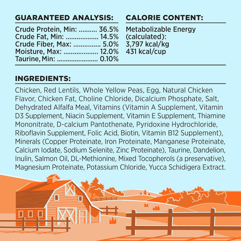 BIXBI Liberty Dry Food Chicken Recipe for Cats, 3 lb