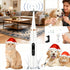 5 IPX6 Dog Tartar Remover for Teeth, Dental Tools to Remove Plaque and Tartar, Pet Teeth Cleaning Kit with LED Light