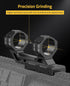 Offset CVLIFE Precision Cantilever Scope Mount - Dual Ring Scope Mount for Picatinny Rails - One Pieces
