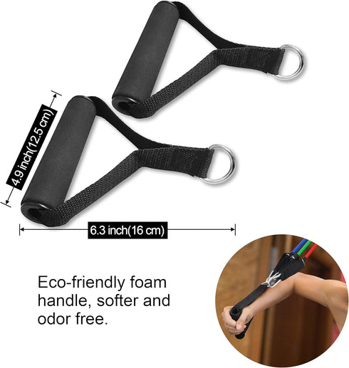 TheFitLife Exercise and Resistance Bands Accessories - Attachments for Workout Bands and Strength Training