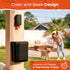 4 Pexter Dog Poop Bag Dispenser - Outdoor or Indoor Pet Waste Bag Dispenser Station - Stick-On or Screw-On Wall Mount