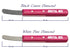 Brutul Bee Stripping Metal Stone Diamond Edged for Dogs, Cats & Pets, Wooden Handle, PINK