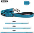 Fida 6 FT Heavy Duty Dog Leash with 2 Padded Handles, Traffic Handle & Easy Snap Hook for All Dog Breeds (Blue)