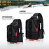 Piscifun Fishing Tackle Backpack with Rod & Gear Holder, Lightweight Water-Resistant Storage Bag
