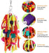 Rypet Large and Small Parrot Chewing Toys, Wooden Block Tearing Toys for Conures, Cockatiels, African Grey