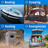 5-Gallon 8-Gallon Better Boat Portable Camping Toilet Kit, & Bucket Toilet Seat with Lid, Waste Bags & Carry Case