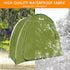 Outdoor Bike Covers Storage Shed Tent, Waterproof Fabric for 2 Bicycles or Tricycles