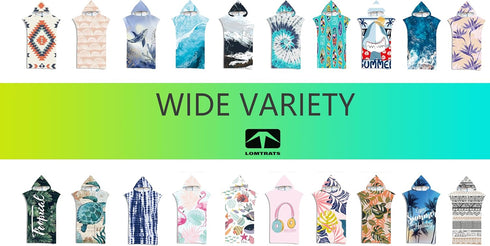 LOMTRATS Kids,Swimming Quick Dry Surf Poncho Changing Towel Robe Hoodie for Beach Surfing Diving Home Hot Springs