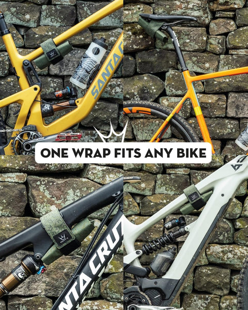 Peaty's Holdfast Trail Tool Wrap, Waterproof Storage Frame Bag with Zip Pouch Pocket for MTB