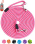 Long Dog Leash for Training, 16FT/30FT/50FT, Reflective with Lockable Hook, Heavy Duty Lead for Large Medium Small Dogs