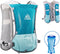 JEELAD Hydration Vest Backpack for Running, BPA-Free Leak-Proof Water Bottles for Marathon, Biking, Hiking, Cycling