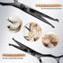 Gimars Professional 4CR Stainless Steel 6 in 1 Grooming Scissors for Dogs, Safety Round Tip, Heavy Duty