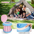 Inmorven Portable Toilet Camping Foldable Potty for Toddler Adults Kids Travel Potty