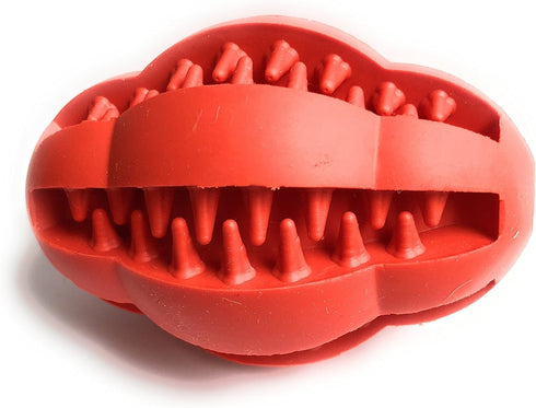 Healthy Teeth Interactive Dog Toy Chew, Red