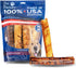 Pet Factory 100% Made in USA Beefhide 8" Rolls Dog Chew Treats