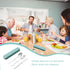 Generic Set 4-Piece Set Portable Cutlery with Case, Stainless Steel Utensils, Knife Fork Spoon with Mint Green Storage