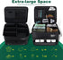HIMAL HIMAL 2 Layer Golf Trunk Organizer, Collapsible Waterproof Car Golf Bag with Ventilation Compartment
