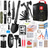 Survival First Aid Kit, 170 PCS Survival Kits, Essential Gear Trauma Kit for Hiking Camping Outdoor Adventure, Gifts