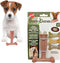 SPOT Bam-Bones Plus T Bone Dog Chew, Bamboo Fiber & Nylon, Durable for Aggressive Chewers, 4in, Beef Flavor