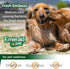Emerald Pet Fresh Smileezz Grain Free Dog Dental Treats for Puppies and Small Breeds, Minty Fresh Breath, 12 Oz