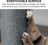 Furhaven Wrap Around Scratching Post Cover, Fits Posts Up to 3.5" Diameter, Gray