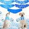 5 Pieces Dog Cooling Bandanas, Ice Scarf Neck Wraps for Hunting Training Hiking Camping Accessories for Summer (S)
