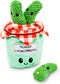 Pet Craft Supply Hide and Seek Plush Dog Toys, Crinkle Squeaky Interactive Puzzle Chew Toy Bundle Pack - Pickles