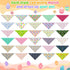 120 Youyole Pcs Dog Bandana Bulks Bunny Dog Bandanas Rabbit Egg Pet Scarf Soft Cat Triangle Scarfs Pet Bandana Bibs