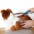 Dual-Sided Dog Shedding Blade, Blade for Dog Grooming Blade for Thick Coats Type Dogs Shedding Brush with Stainless Steel Blade for Dogs Short and Long Hair