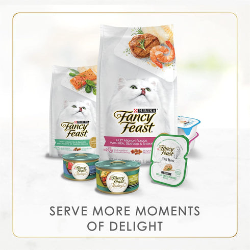 (Pack 24) 3 oz. Purina Fancy Feast Gravy Lovers Chicken Feast Pate in Wet Cat Food Gravy - of Cans