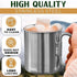 Stainless Steel Mug with Handle, 13.5Oz Coffee Camping Mug with Carabiner for Outdoor Gear