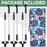 Golf Flagstick - Practice Putting Green Flag Stick for Yard, Portable Mini Golf Flag Sticks, Set of 3