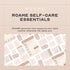 50-Pack ROAME Portable Soap Sheets Ultra-Thin Soap for Hand Moisture & Hygiene Water-Activated, Compact, Cruelty-Free