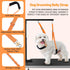Dog Grooming Belly Strap - Table Arm Extender with Clamp for Bathing Restraint Leash (Small & Medium Dogs, Orange)