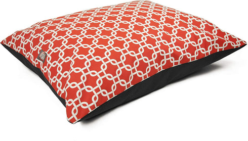 Majestic Pet 46 x 35 Inch Rectangle Large Dog Bed, Washable Non-Slip Comfy Pet Bed, Super Value Pillow Dog Bed
