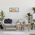 Stupell Industries Trick or Treat Festive Pet Dogs Halloween Outfits, Black Framed Wall Art, 10 x 24, Orange