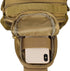 G4Free EDC Tactical Sling Bag Backpack, Molle Chest Shoulder Assault Pack, Outdoor Daypack