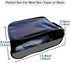 Golf Shoe Bag, Gray Zippered Carrier Bags for Men/Women, Outdoor Ventilation Sport Shoes Bag, Travel Shoe Bags
