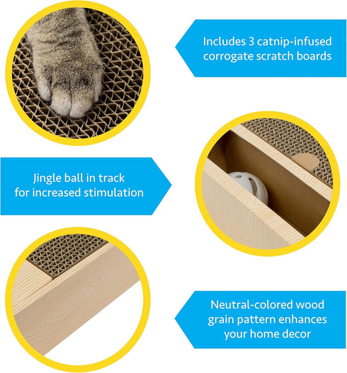 Chew King Premium Dog Toy, Medium, Durable Natural Rubber Fillable Toy for Frozen Feeding, All Breed Sizes